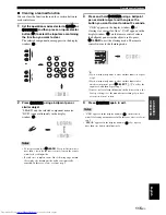 Preview for 119 page of Yamaha RXV3800BL Owner'S Manual