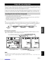 Preview for 121 page of Yamaha RXV3800BL Owner'S Manual