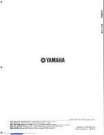 Preview for 167 page of Yamaha RXV3800BL Owner'S Manual