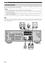 Preview for 16 page of Yamaha RXV461BL Owner'S Manual