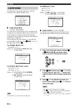 Preview for 64 page of Yamaha RXV463BL Owner'S Manual