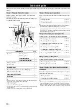 Preview for 12 page of Yamaha RXV765 - RX AV Receiver Owner'S Manual