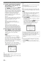 Preview for 26 page of Yamaha RXV765 - RX AV Receiver Owner'S Manual