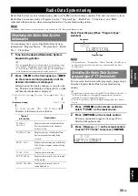 Preview for 37 page of Yamaha RXV765 - RX AV Receiver Owner'S Manual