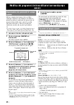 Preview for 202 page of Yamaha RXV765 - RX AV Receiver Owner'S Manual