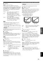 Preview for 211 page of Yamaha RXV765 - RX AV Receiver Owner'S Manual