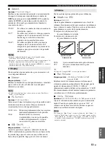 Preview for 289 page of Yamaha RXV765 - RX AV Receiver Owner'S Manual