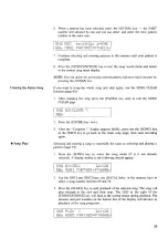 Preview for 40 page of Yamaha RY30 Operating Manual