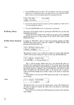 Preview for 51 page of Yamaha RY30 Operating Manual