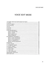 Preview for 86 page of Yamaha RY30 Operating Manual