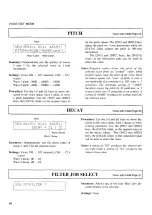 Preview for 91 page of Yamaha RY30 Operating Manual