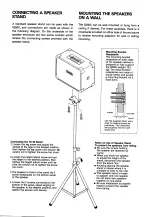 Предварительный просмотр 4 страницы Yamaha S250X Operating Manual