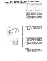 Предварительный просмотр 267 страницы Yamaha S250X Service Manual