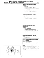 Предварительный просмотр 280 страницы Yamaha S250X Service Manual