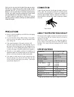 Preview for 2 page of Yamaha S55 Operation Manual