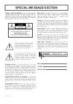 Предварительный просмотр 2 страницы Yamaha S90 ES Owner'S Manual