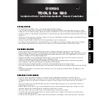 Preview for 1 page of Yamaha S90 Software Installation Manual