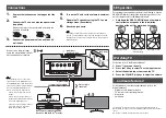 Preview for 2 page of Yamaha SBS-100 Quick Start Manual