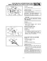 Preview for 63 page of Yamaha Scorpio Service Manual