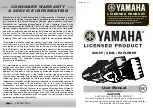 Yamaha Seascooter Explorer User Manual preview