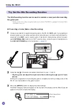 Preview for 20 page of Yamaha SH-01 Owner'S Manual