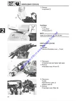 Предварительный просмотр 18 страницы Yamaha SH50A Service Manual