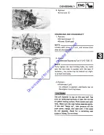 Предварительный просмотр 49 страницы Yamaha SH50A Service Manual