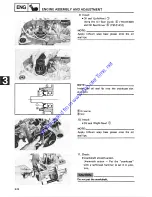 Предварительный просмотр 62 страницы Yamaha SH50A Service Manual