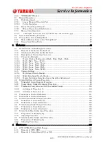 Preview for 3 page of Yamaha SIGMA-G5SII Service Information