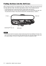 Preview for 22 page of Yamaha SILENT Bass SLB300 PRO Owner'S Manual