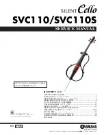 Предварительный просмотр 1 страницы Yamaha Silent Cello SVC110 Service Manual