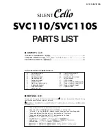 Предварительный просмотр 21 страницы Yamaha Silent Cello SVC110 Service Manual