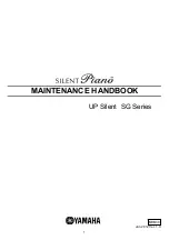 Yamaha Silent Piano M112SG Maintenance Handbook preview