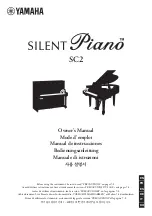 Предварительный просмотр 1 страницы Yamaha Silent Piano SC2 Owner'S Manual