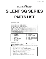 Предварительный просмотр 34 страницы Yamaha Silent Piano SG Series Service Manual