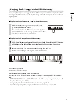 Предварительный просмотр 23 страницы Yamaha SILENT PIANO SG2 Owner'S Manual