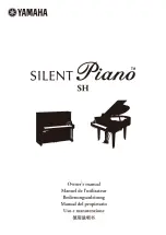 Предварительный просмотр 1 страницы Yamaha SILENT PIANO SH Owner'S Manual