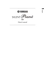 Предварительный просмотр 7 страницы Yamaha SILENT PIANO SH Owner'S Manual