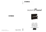 Предварительный просмотр 1 страницы Yamaha SILENT PIANO Owner'S Manual