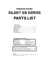 Preview for 31 page of Yamaha Silent SB Series Service Manual