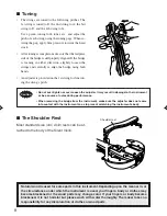 Предварительный просмотр 8 страницы Yamaha Silent Violin SV-200 Owner'S Manual