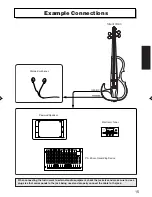 Предварительный просмотр 15 страницы Yamaha Silent Violin SV-200 Owner'S Manual