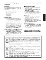 Preview for 3 page of Yamaha Silent Violin SV120 Owner'S Manual