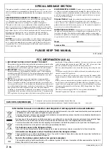 Preview for 2 page of Yamaha SILENT Violin YSV104 Owner'S Manual