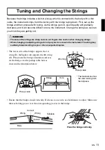 Preview for 11 page of Yamaha SILENT Violin YSV104 Owner'S Manual