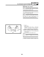 Preview for 122 page of Yamaha Sirius T110LE Service Manual