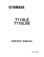 Yamaha Sirius T110LSE Service Manual preview