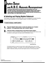 Предварительный просмотр 14 страницы Yamaha SK-100 Owner'S Manual