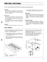 Preview for 3 page of Yamaha SK-50D Owner'S Manual