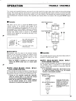 Preview for 21 page of Yamaha SK-50D Owner'S Manual